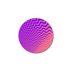 Pink And Purple Golf Ball Marker (4 Pack)