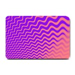 Pink And Purple Small Doormat  24 x16  Door Mat