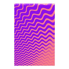 Pink And Purple Shower Curtain 48  X 72  (small) 