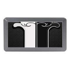 Texture Cats Black White Memory Card Reader (mini)