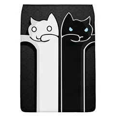 Texture Cats Black White Flap Covers (l)  by Simbadda