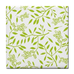 Leaves Pattern Seamless Tile Coasters