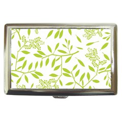 Leaves Pattern Seamless Cigarette Money Cases by Simbadda