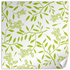 Leaves Pattern Seamless Canvas 16  X 16  