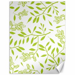 Leaves Pattern Seamless Canvas 18  X 24  