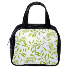 Leaves Pattern Seamless Classic Handbags (one Side) by Simbadda