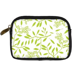 Leaves Pattern Seamless Digital Camera Cases by Simbadda