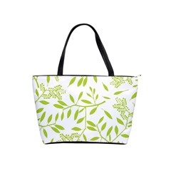 Leaves Pattern Seamless Shoulder Handbags