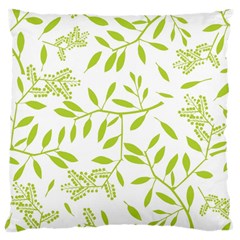 Leaves Pattern Seamless Large Cushion Case (two Sides)