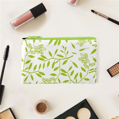 Leaves Pattern Seamless Cosmetic Bag (xs)