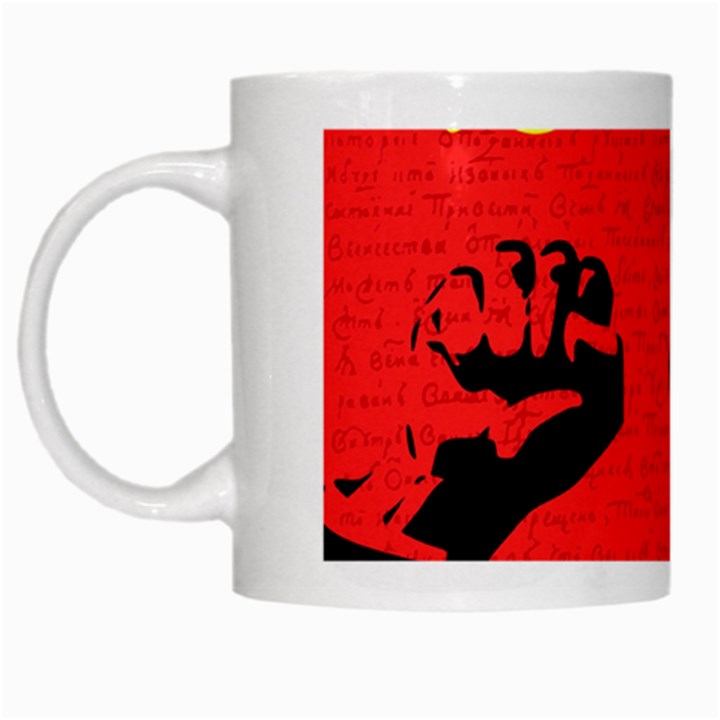 Lenin  White Mugs