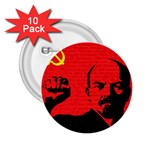 Lenin  2.25  Buttons (10 pack)  Front