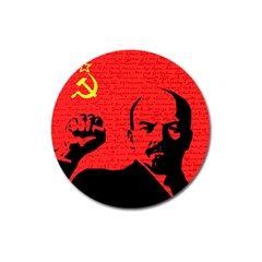 Lenin  Magnet 3  (Round)