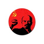 Lenin  Magnet 3  (Round) Front