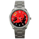 Lenin  Sport Metal Watch Front