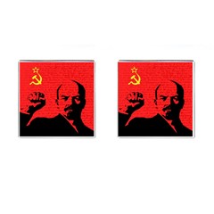 Lenin  Cufflinks (Square)