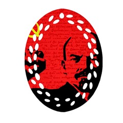 Lenin  Ornament (Oval Filigree)