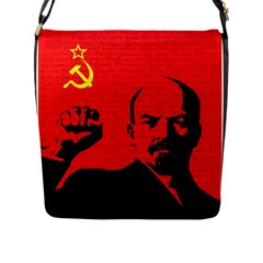 Lenin  Flap Messenger Bag (L) 