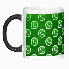 Whatsapp Logo Pattern Morph Mugs