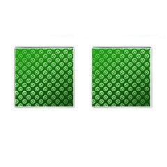 Whatsapp Logo Pattern Cufflinks (square) by Simbadda