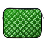 Whatsapp Logo Pattern Apple iPad 2/3/4 Zipper Cases Front