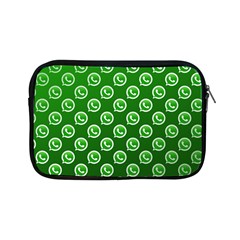 Whatsapp Logo Pattern Apple Ipad Mini Zipper Cases by Simbadda