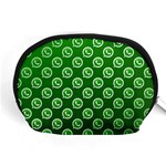 Whatsapp Logo Pattern Accessory Pouches (Medium)  Front