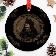 Count Vlad Dracula Ornament (round)