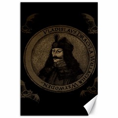 Count Vlad Dracula Canvas 12  X 18   by Valentinaart