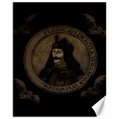 Count Vlad Dracula Canvas 11  X 14   by Valentinaart