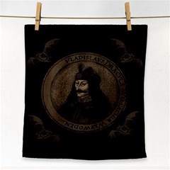 Count Vlad Dracula Face Towel by Valentinaart