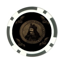 Count Vlad Dracula Poker Chip Card Guard (10 Pack) by Valentinaart