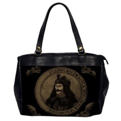 Count Vlad Dracula Office Handbags (2 Sides)  by Valentinaart