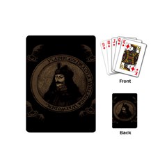 Count Vlad Dracula Playing Cards (mini)  by Valentinaart