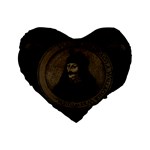 Count Vlad Dracula Standard 16  Premium Heart Shape Cushions Front