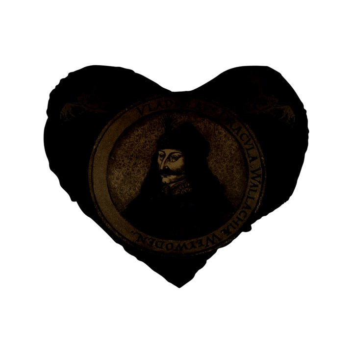 Count Vlad Dracula Standard 16  Premium Heart Shape Cushions