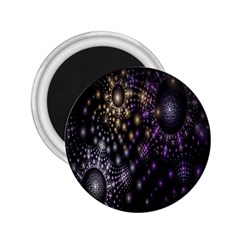 Fractal Patterns Dark Circles 2 25  Magnets