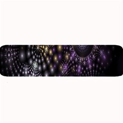 Fractal Patterns Dark Circles Large Bar Mats