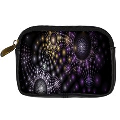 Fractal Patterns Dark Circles Digital Camera Cases