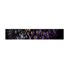 Fractal Patterns Dark Circles Flano Scarf (mini)