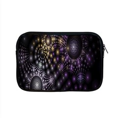 Fractal Patterns Dark Circles Apple Macbook Pro 15  Zipper Case