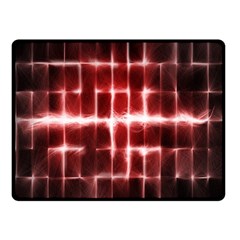 Electric Lines Pattern Fleece Blanket (small)