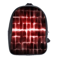 Electric Lines Pattern School Bags (xl) 