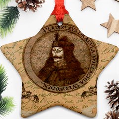 Count Vlad Dracula Ornament (Star)