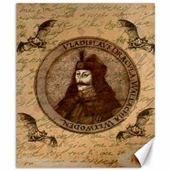 Count Vlad Dracula Canvas 8  x 10 