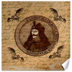 Count Vlad Dracula Canvas 12  x 12  