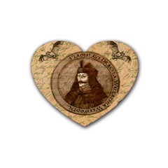 Count Vlad Dracula Heart Coaster (4 pack) 