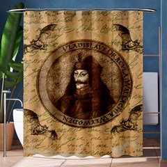 Count Vlad Dracula Shower Curtain 60  x 72  (Medium) 