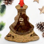 Count Vlad Dracula Christmas Tree Ornament (Two Sides) Back