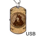 Count Vlad Dracula Dog Tag USB Flash (One Side) Front